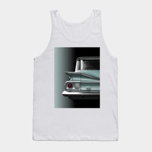 US American classic car 1960 park wood Tank Top